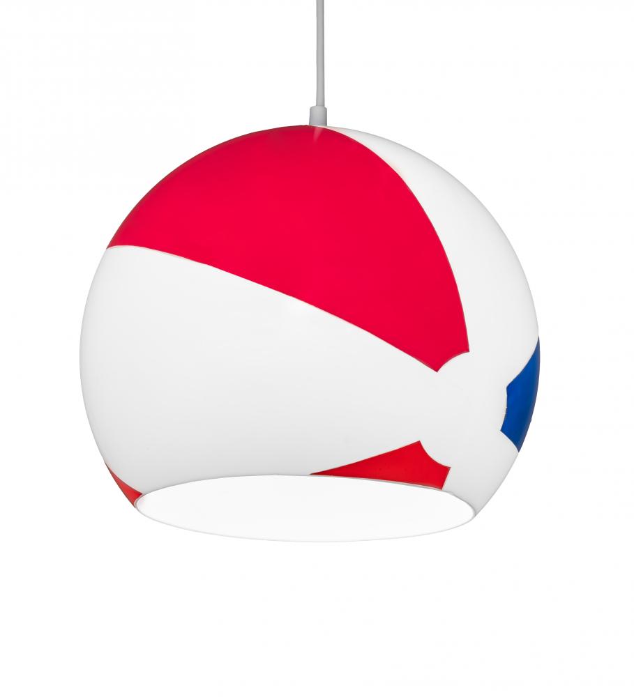 12&#34; Wide Beach Ball Pendant