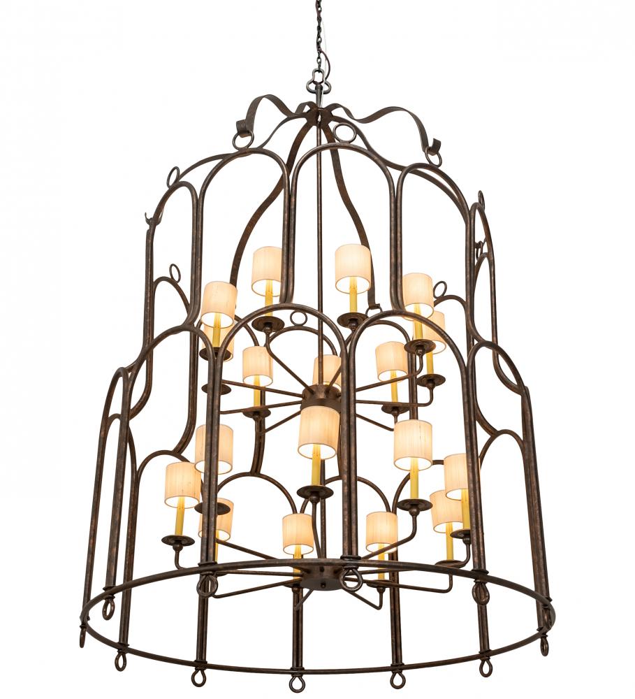 54&#34; Wide Grand Stair 18 Light Chandelier