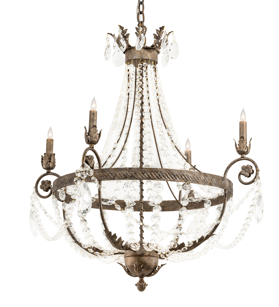 34&#34; Wide Antonia 4 Light Chandelier