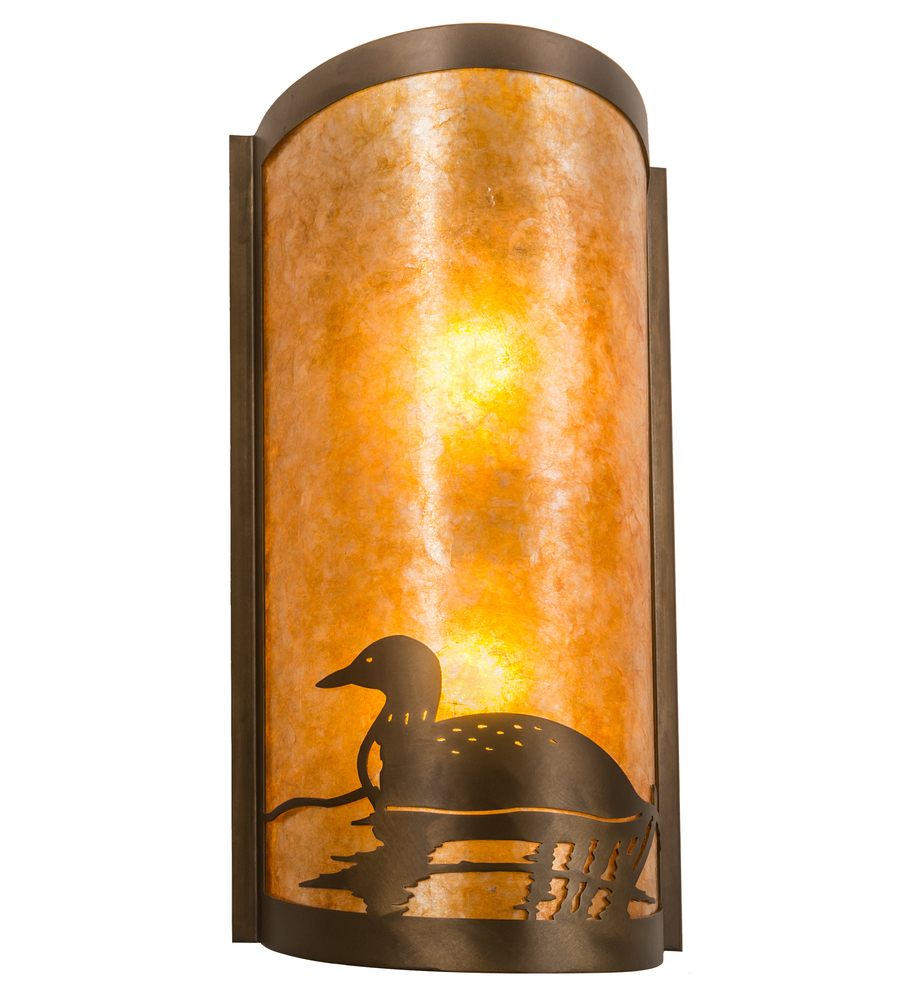 9&#34; Wide Loon Wall Sconce