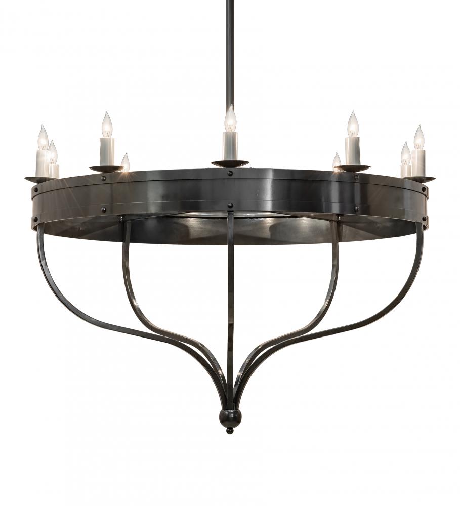 54&#34; Wide Parnella 10 Light Chandelier