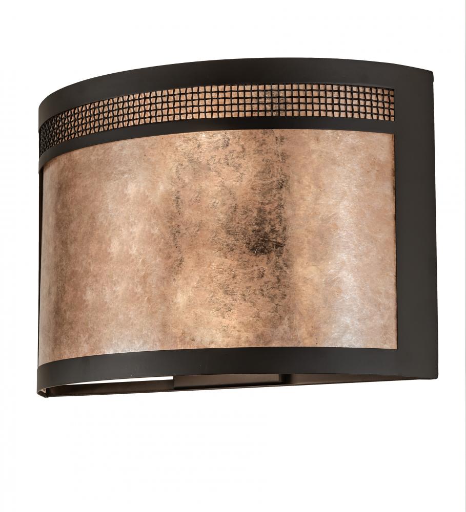 18&#34; Wide Maglia Semplice Wall Sconce