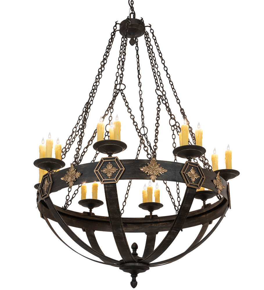 60&#34; Wide Neapolis 24 Light Chandelier