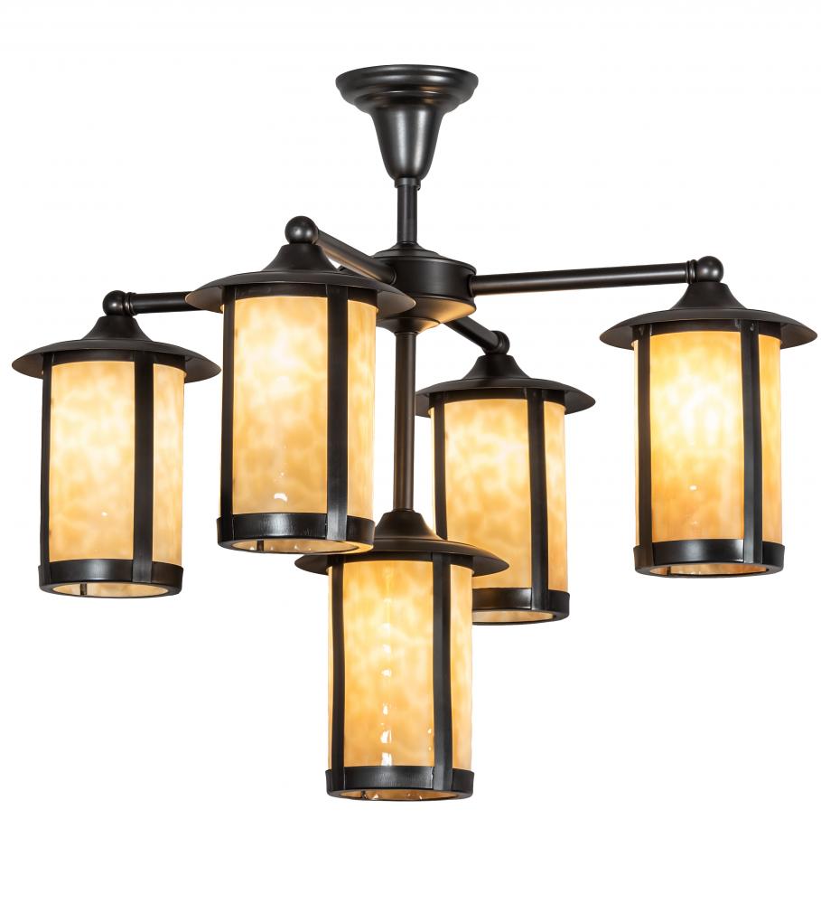 30&#34; Wide Fulton 5 Light Chandelier