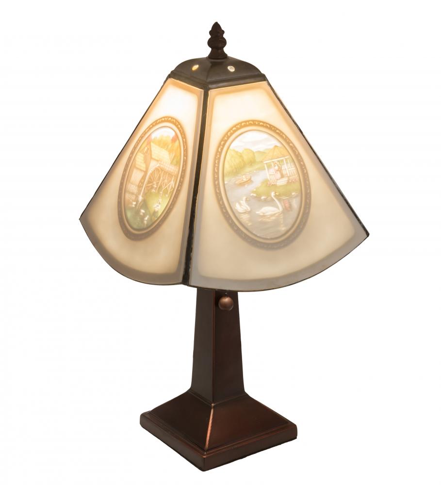 17&#34; High Lithophane Americana Accent Lamp