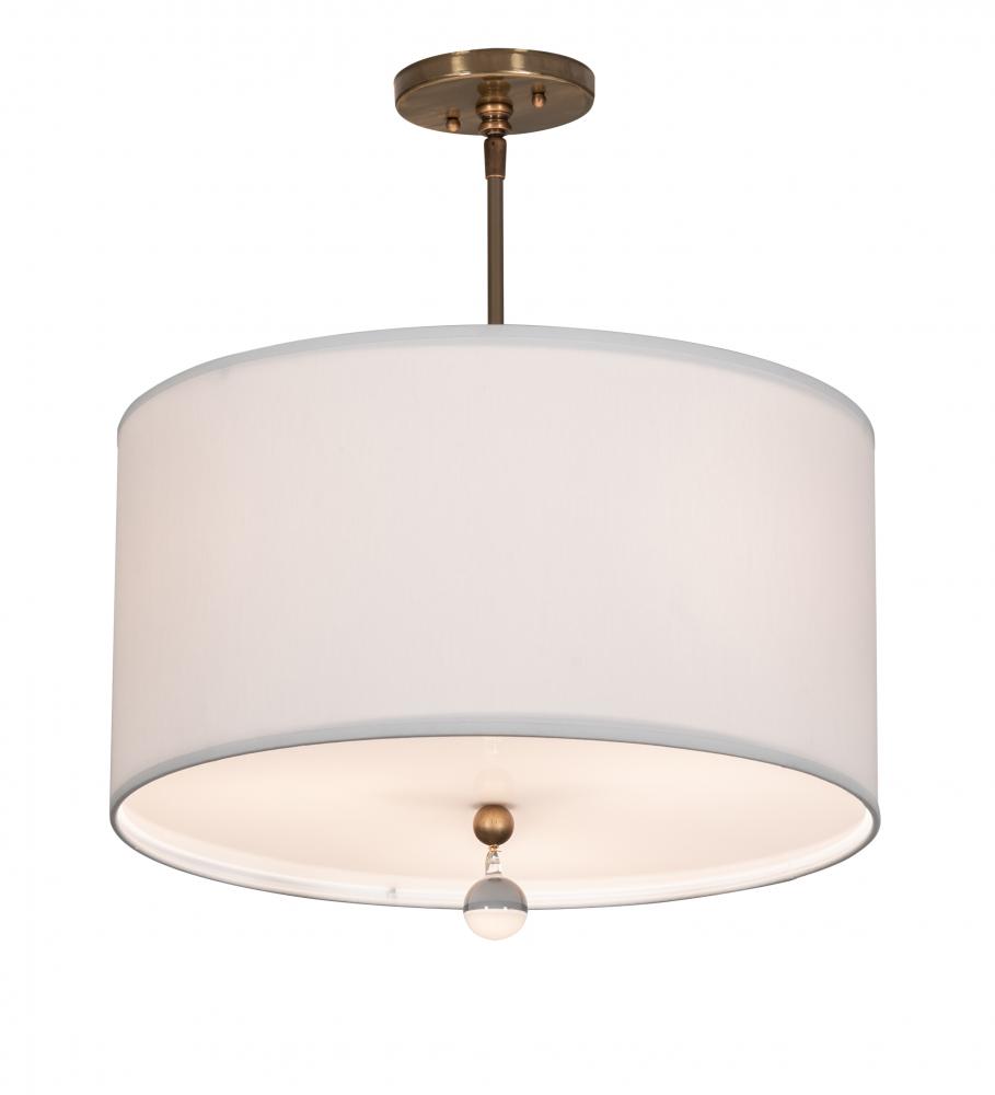 18&#34; Wide Cilindro Textrene Pendant