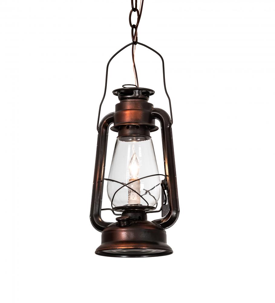 7&#34; Wide Miners Lantern Mini Pendant