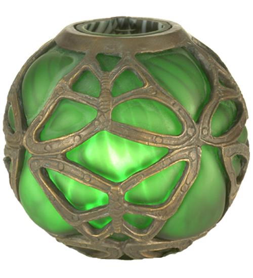 6&#34;H Castle Butterfly Orb Shade