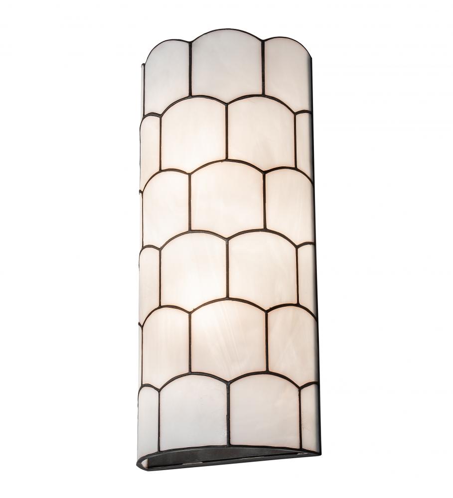 8&#34; Wide Vincent Honeycomb Wall Sconce