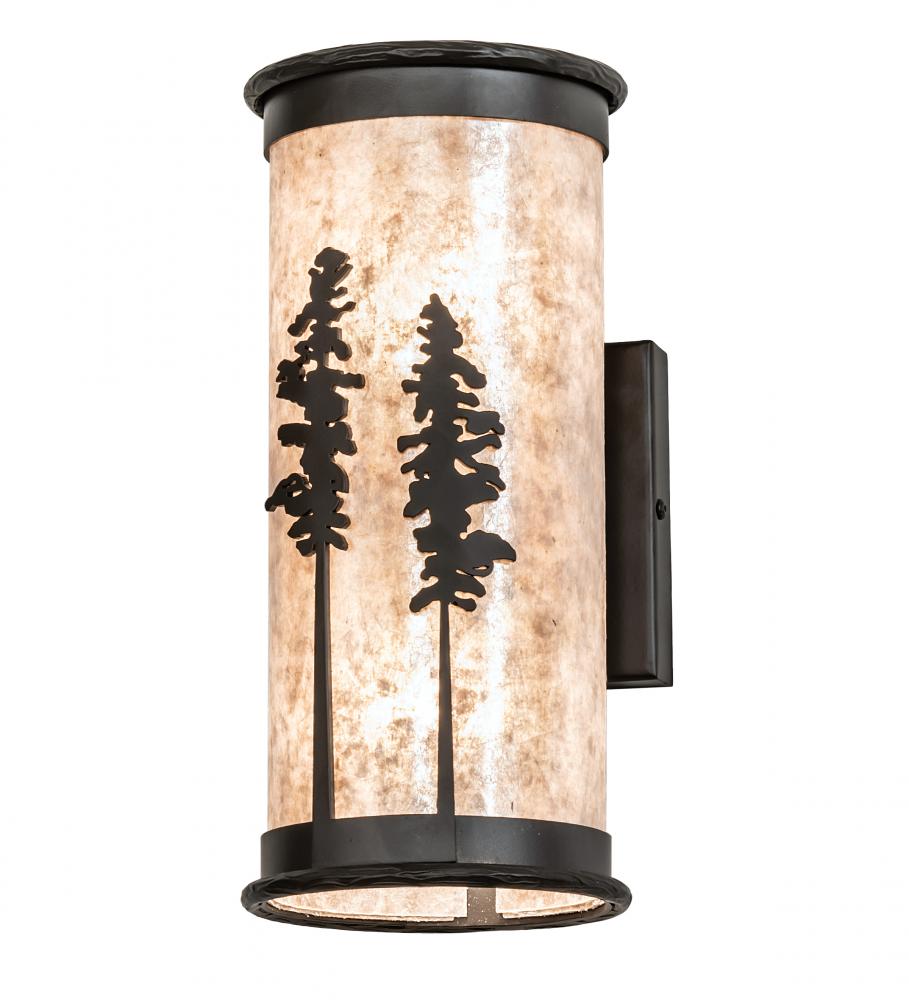 6&#34; Wide Tall Pines Wall Sconce