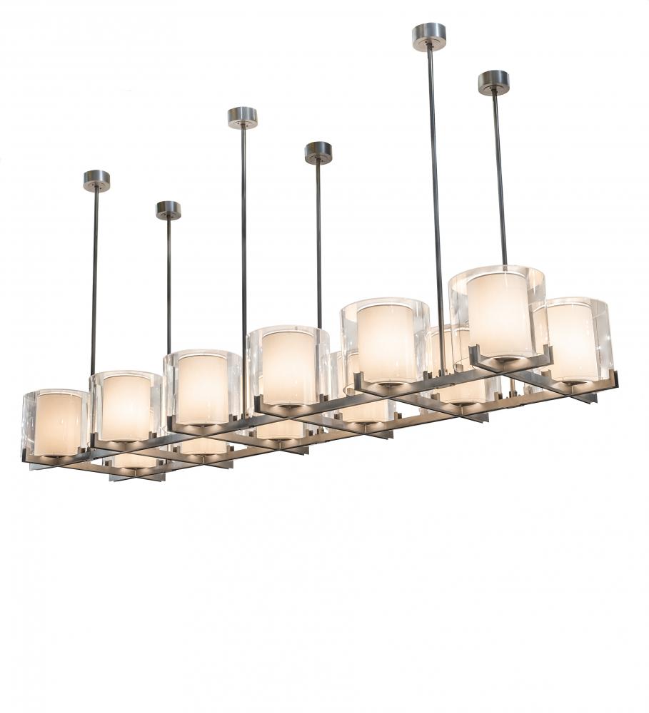 150&#34; Long Crawford 12 Light Oblong Pendant