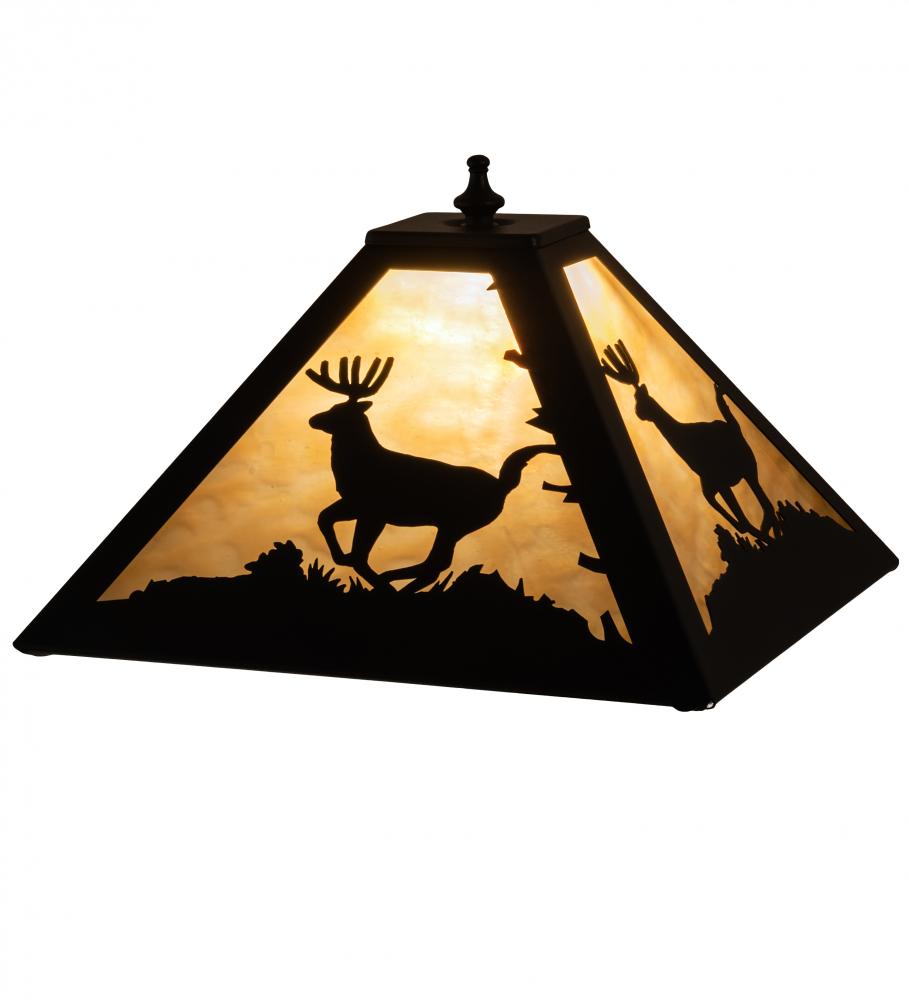 12&#34; Square Deer Shade