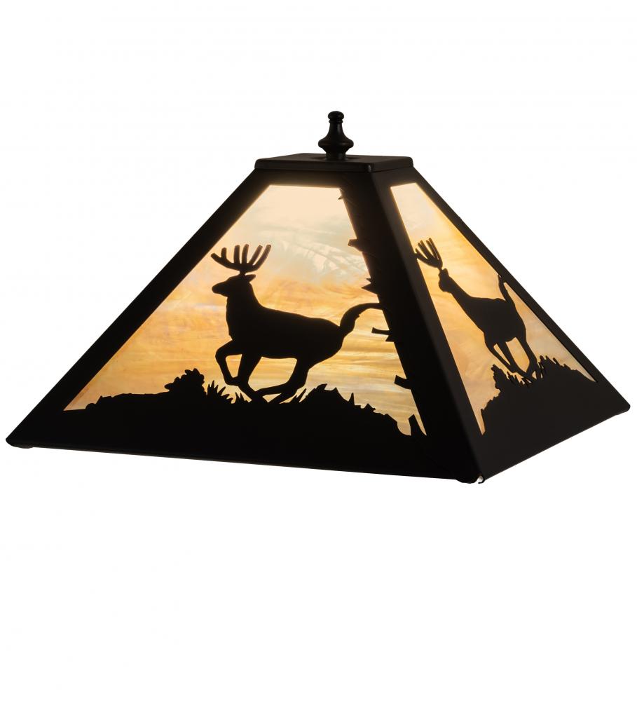 12&#34; Square Deer Shade