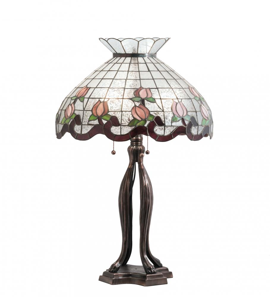 32&#34; High Roseborder Table Lamp