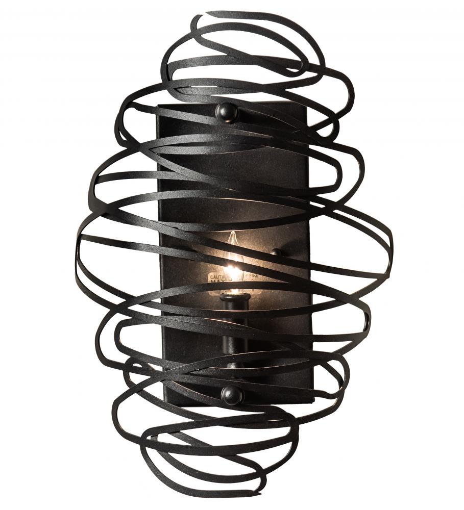 10&#34; Wide Cyclone Wall Sconce