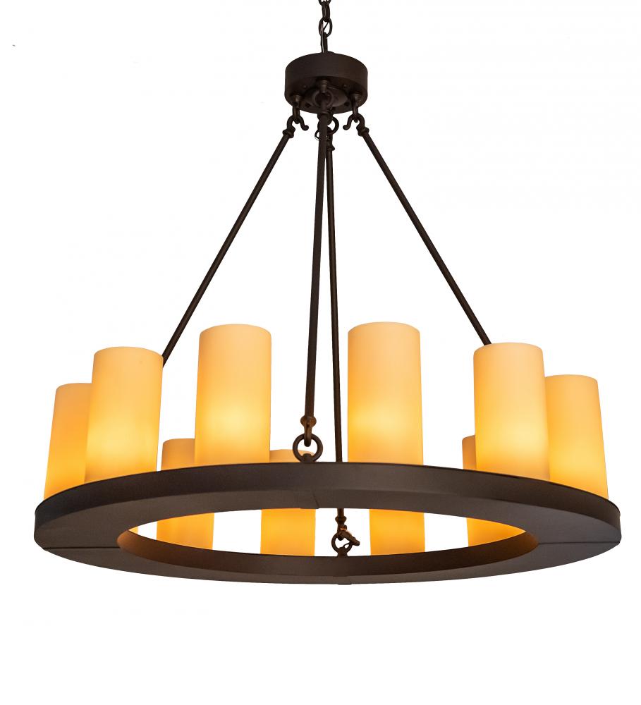 36&#34; Wide Loxley 12 Light Chandelier