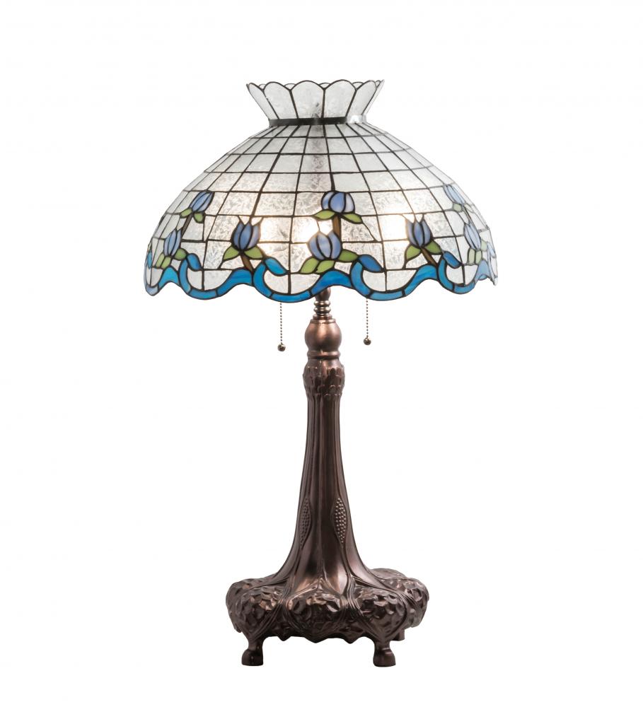 32&#34; High Roseborder Table Lamp