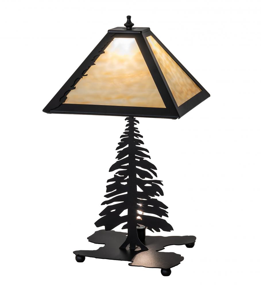 22&#34; High Tall Pines Table Lamp