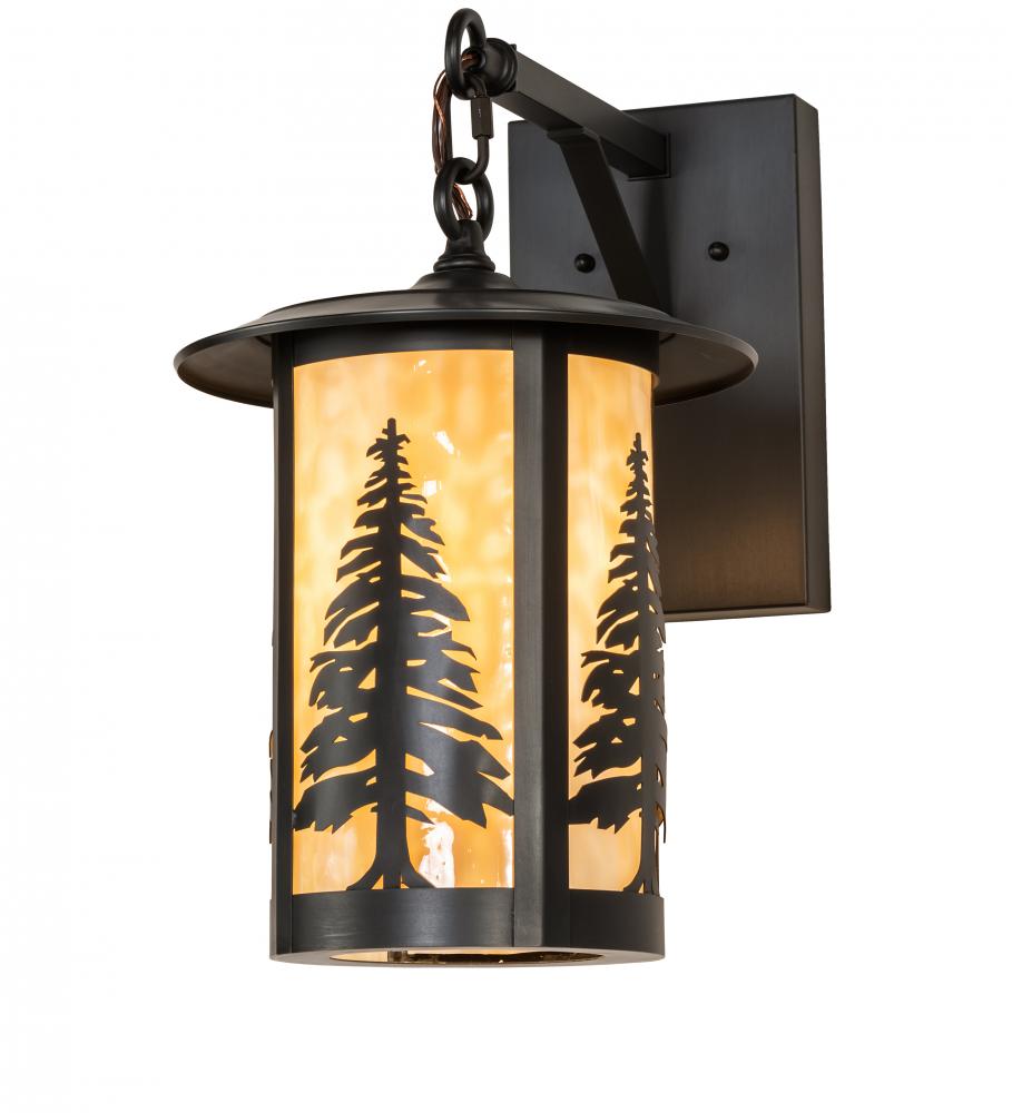 10&#34; Wide Fulton Tall Pines Wall Sconce