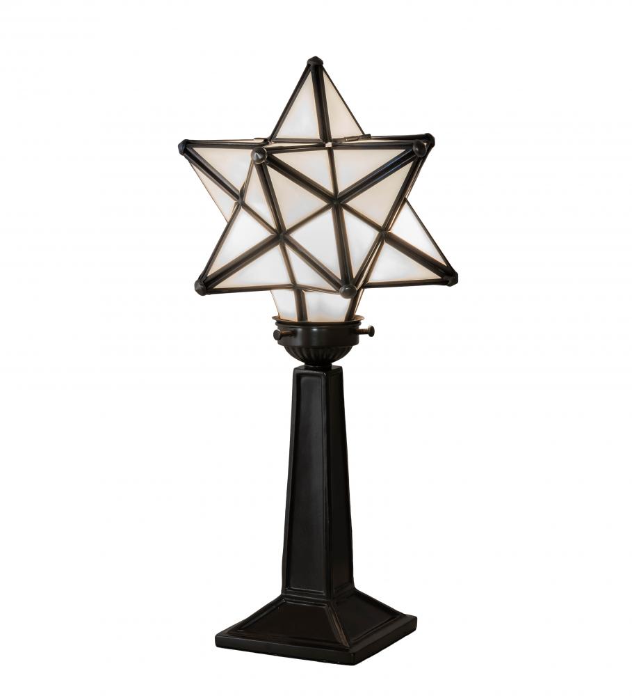 17&#34; High Moravian Star Accent Lamp