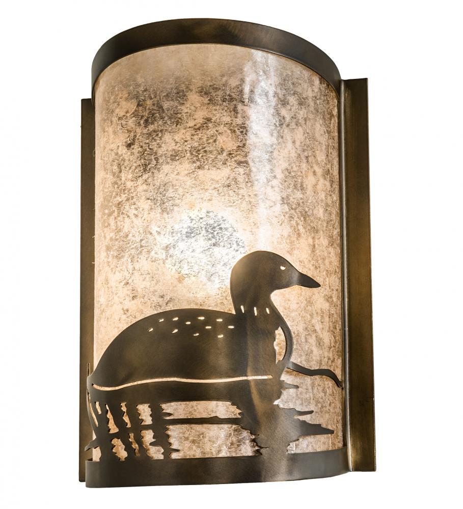 8&#34; Wide Loon Right Wall Sconce