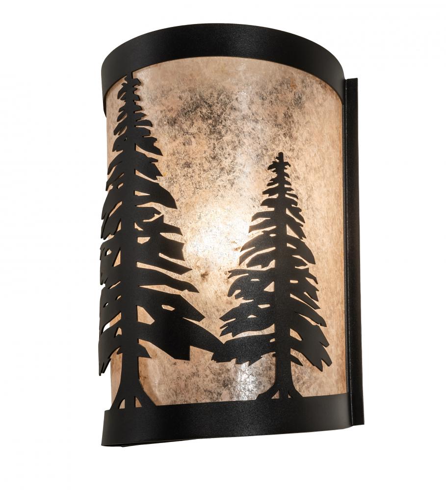 8&#34; Wide Tall Pines Wall Sconce