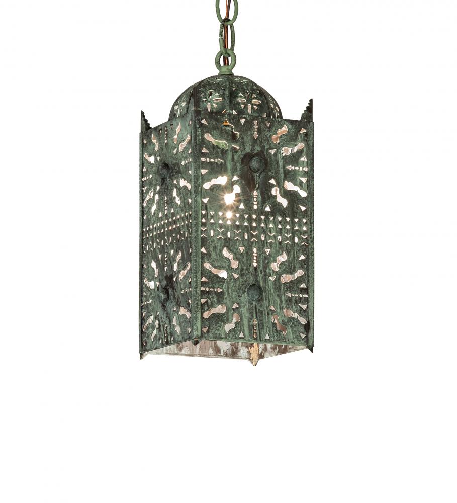 5&#34; Square Moroccan Mini Pendant