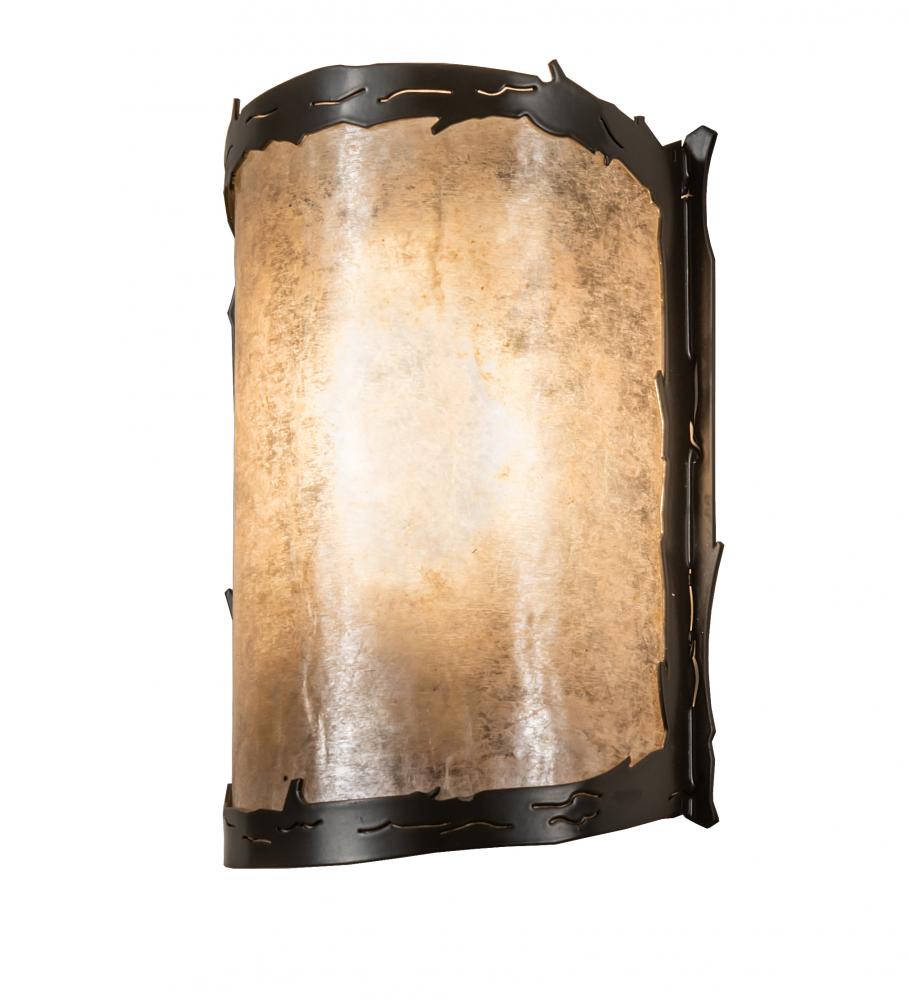 6&#34; Wide Leaf Edge Wall Sconce