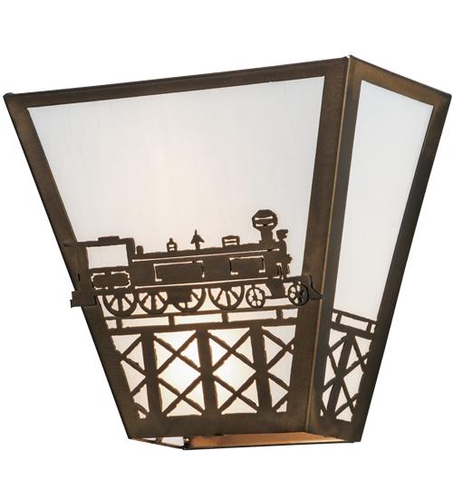 13&#34;W Train Wall Sconce