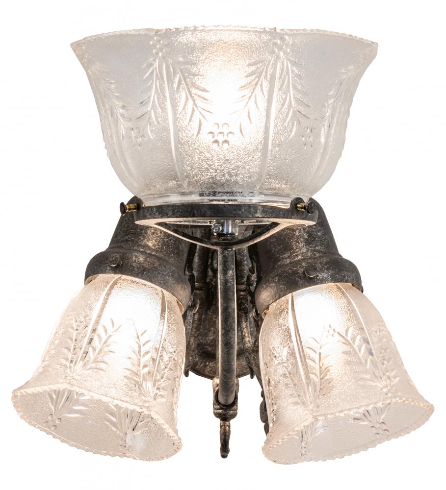 15&#34; Wide Revival Gas & Electric 3 Light Wall Sconce