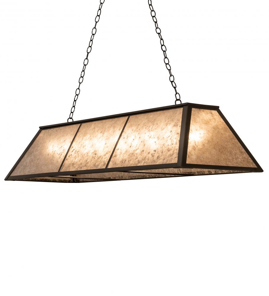 60&#34; Long Tri-Panel Oblong Pendant