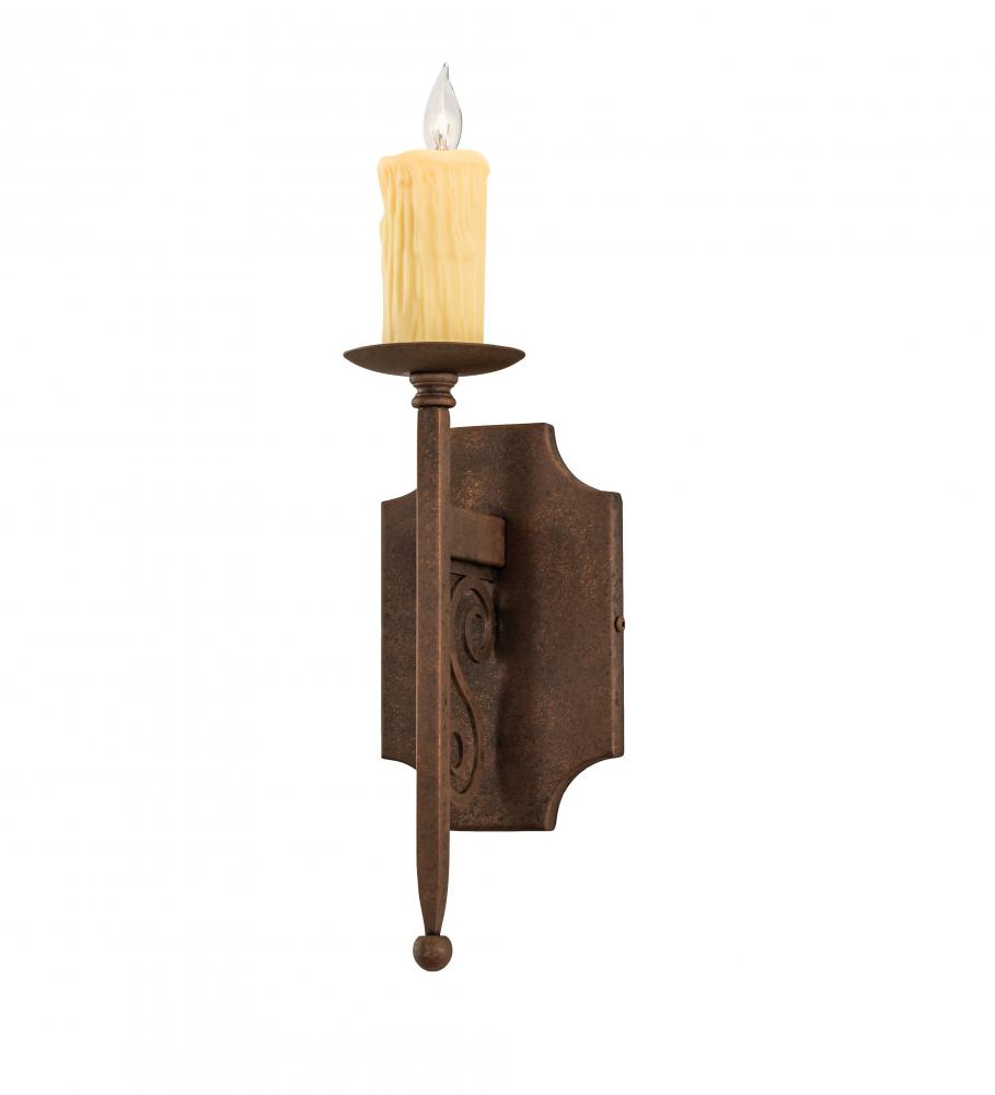 5&#34; Wide Toscano 1 Light Wall Sconce