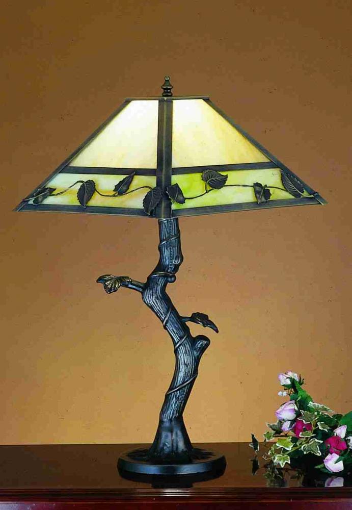 24&#34;H Vine Leaf Table Lamp