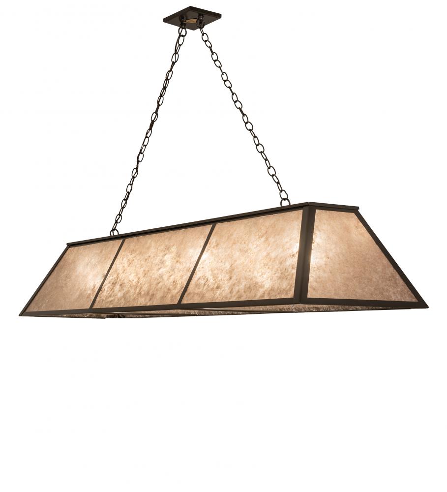 70&#34; Long Tri-Panel Oblong Pendant