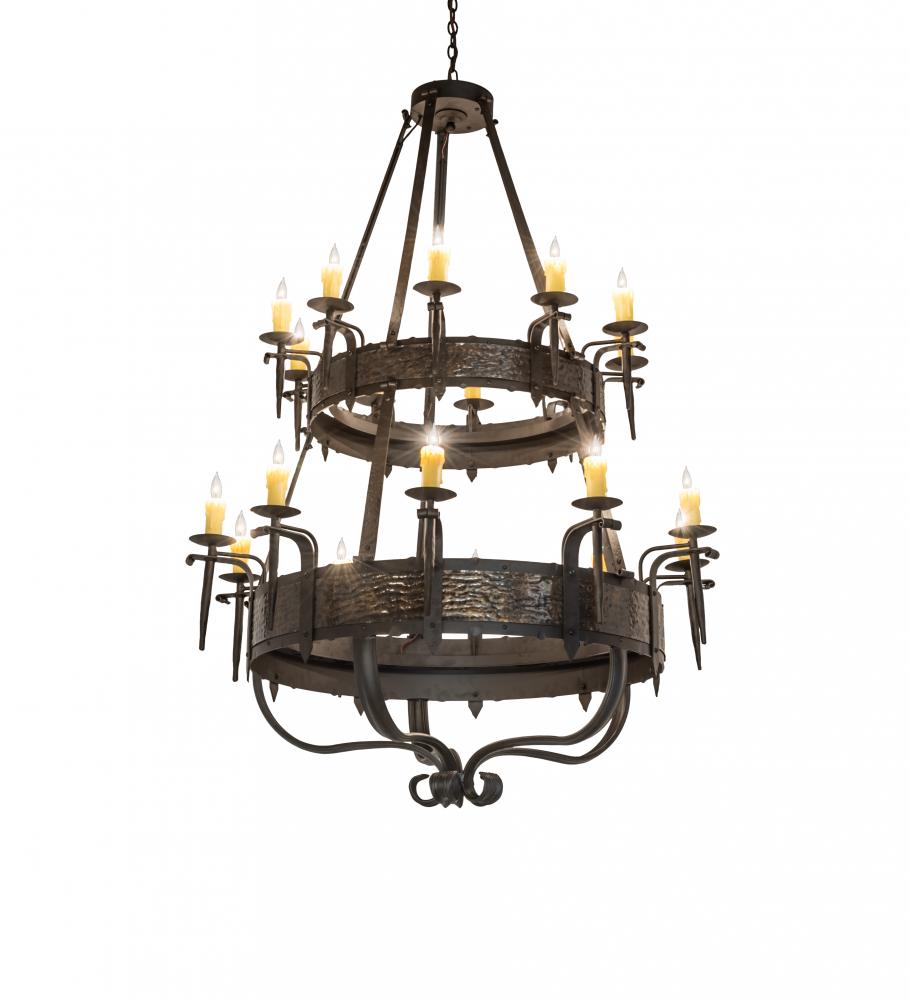 48&#34; Wide Costello 20 Light Two Tier Chandelier