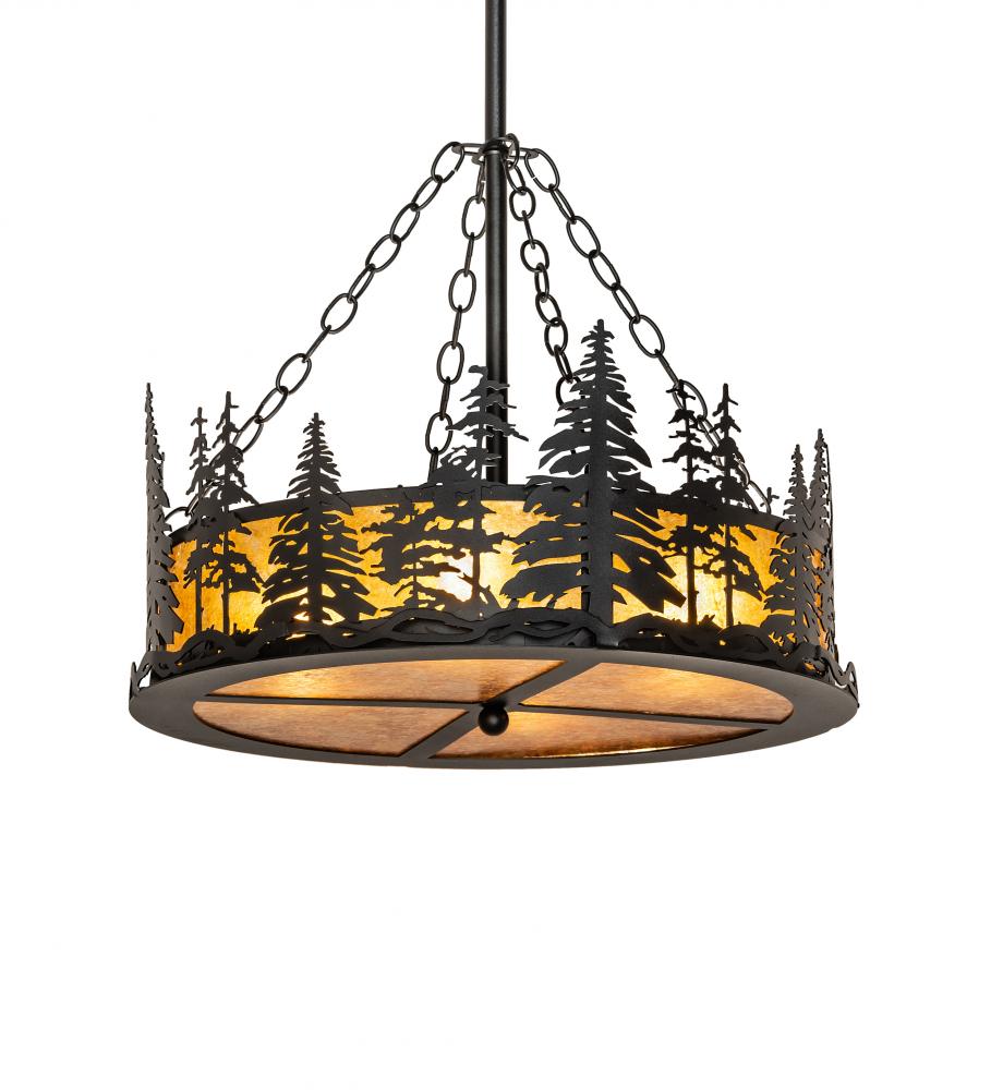 23&#34; Wide Tall Pines Inverted Pendant