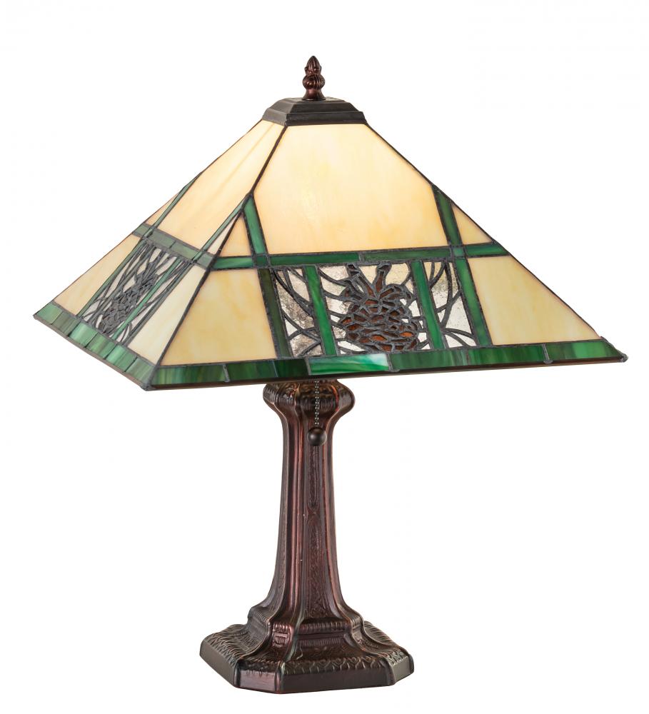 19&#34; High Pinecone Ridge Table Lamp