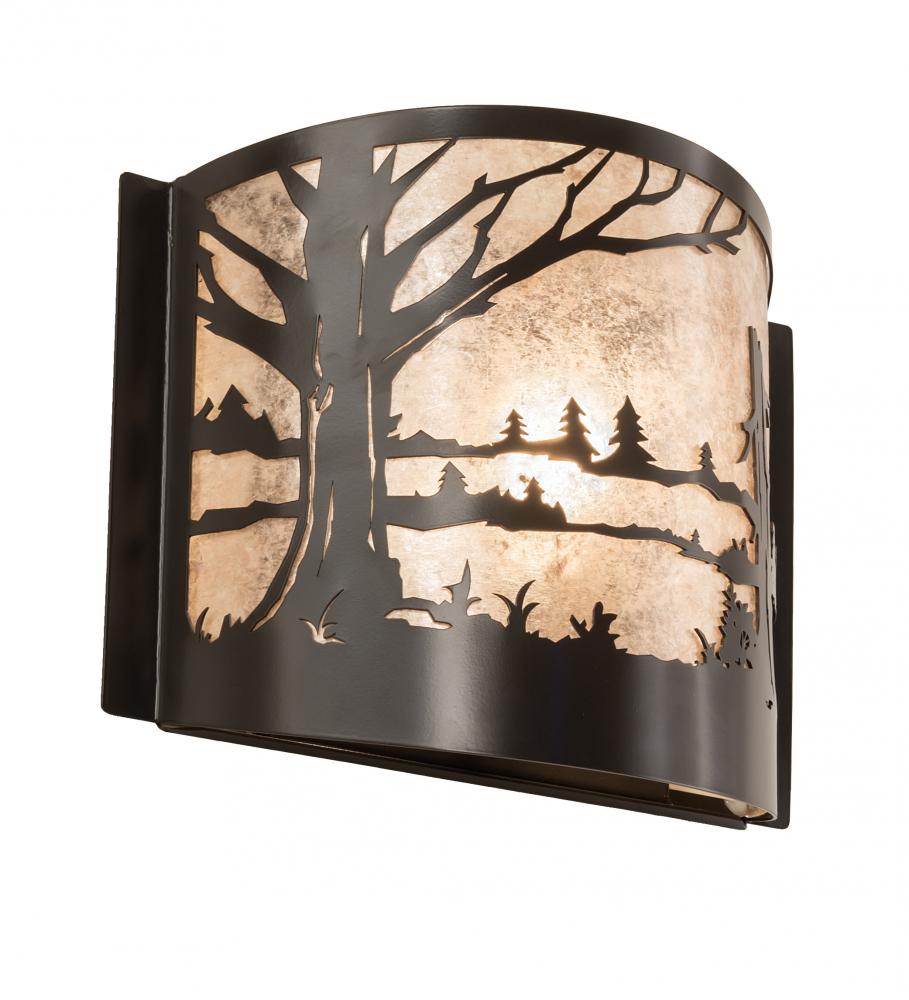 12&#34; Wide Quiet Pond Wall Sconce