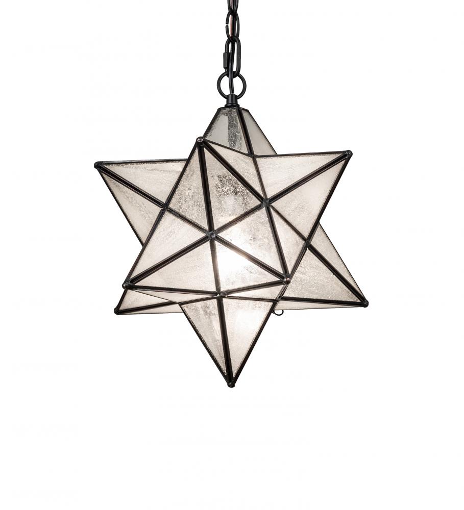 12&#34; Wide Moravian Star Pendant