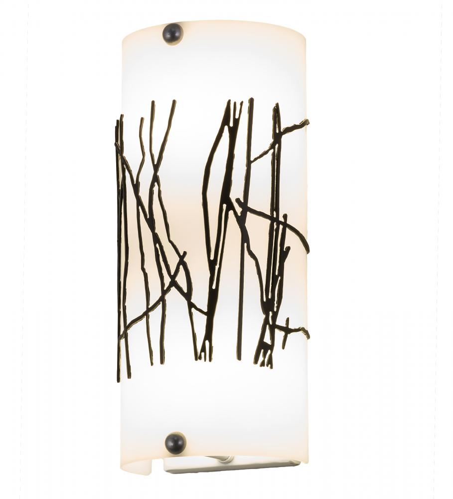 5&#34; Wide Twigs Overlay Wall Sconce