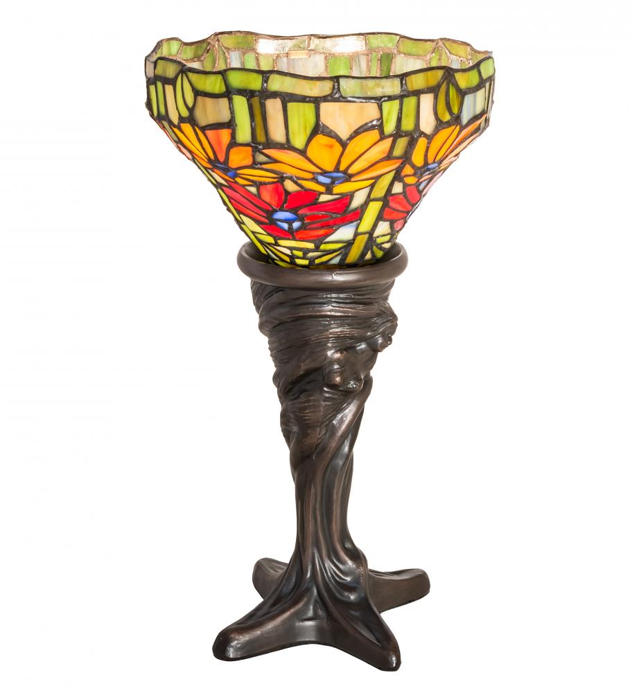 15&#34; High Tiffany Poinsettia Mini Lamp