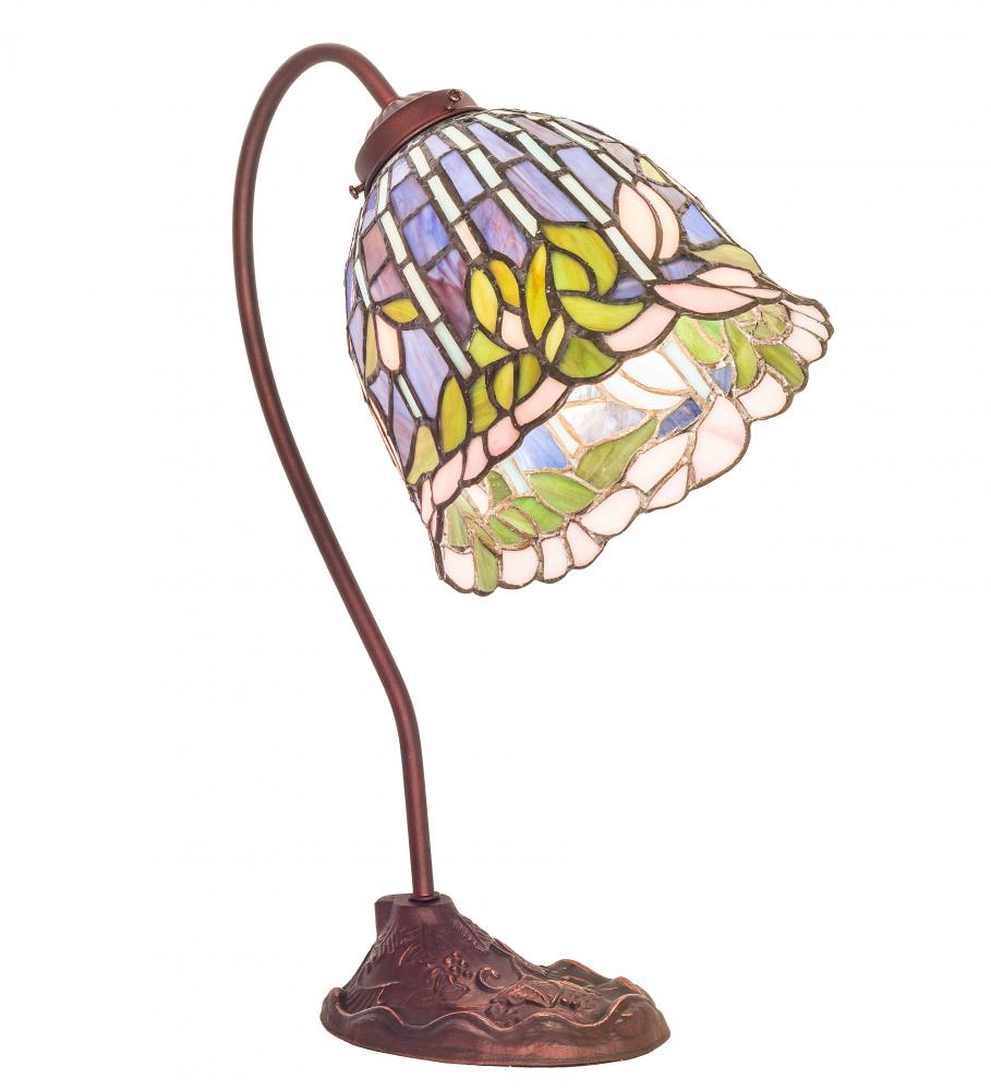 18&#34; High Tiffany Flowering Lotus Desk Lamp