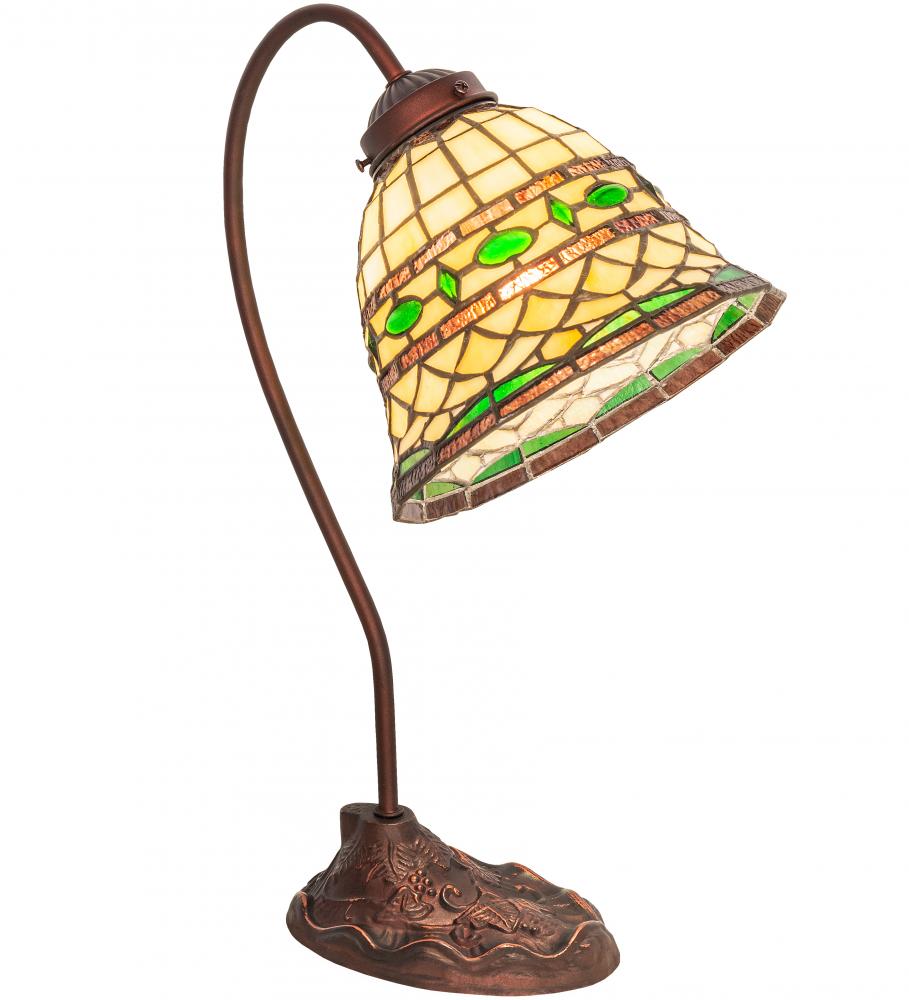 18&#34; Wide Tiffany Roman Desk Lamp