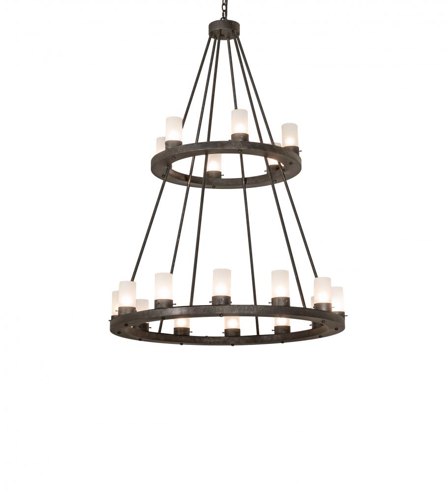 42&#34; Wide Loxley 18 Light Two Tier Chandelier