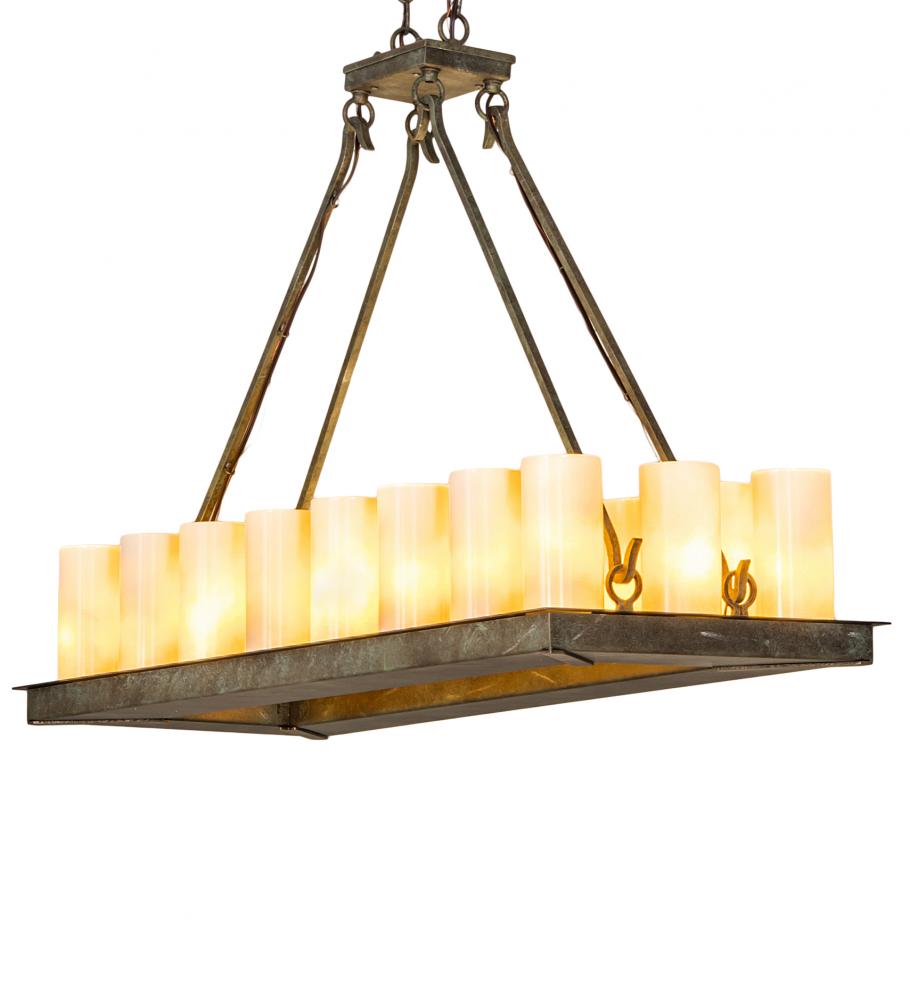 39&#34; Long Loxley 18 Light Oblong Chandelier