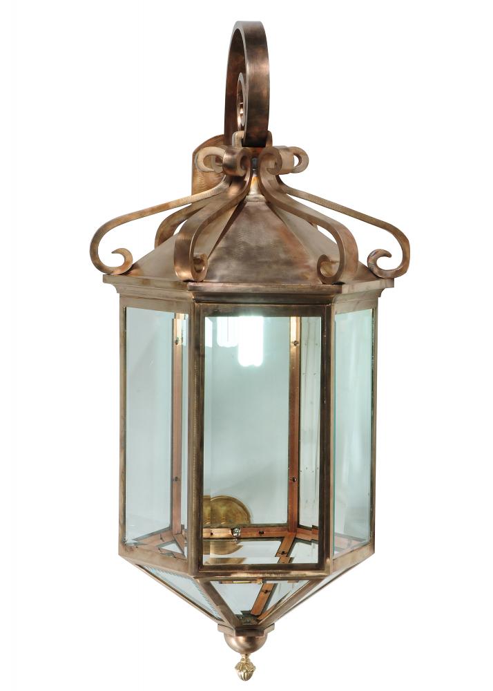 21&#34;W Anza Lantern Wall Sconce