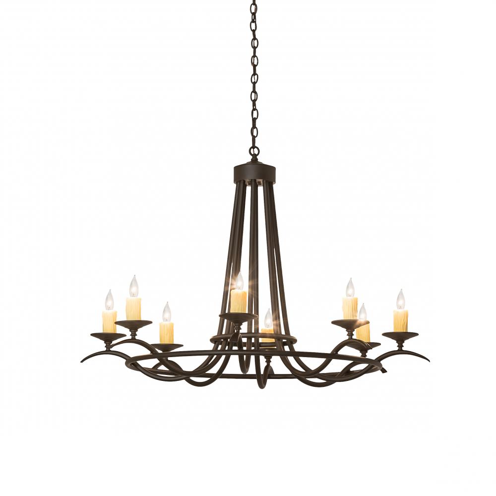 48&#34; Wide Octavia 8 Light Chandelier