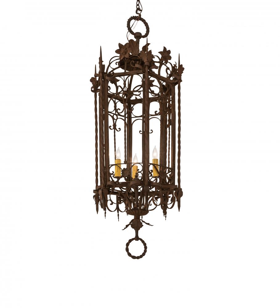 28&#34; Wide Gordes 3 Light Chandelier