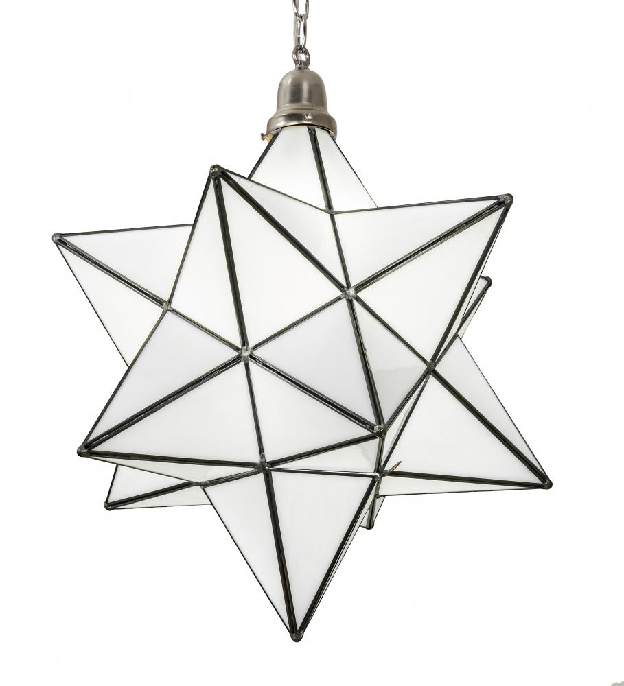 18&#34; Wide Moravian Star Pendant