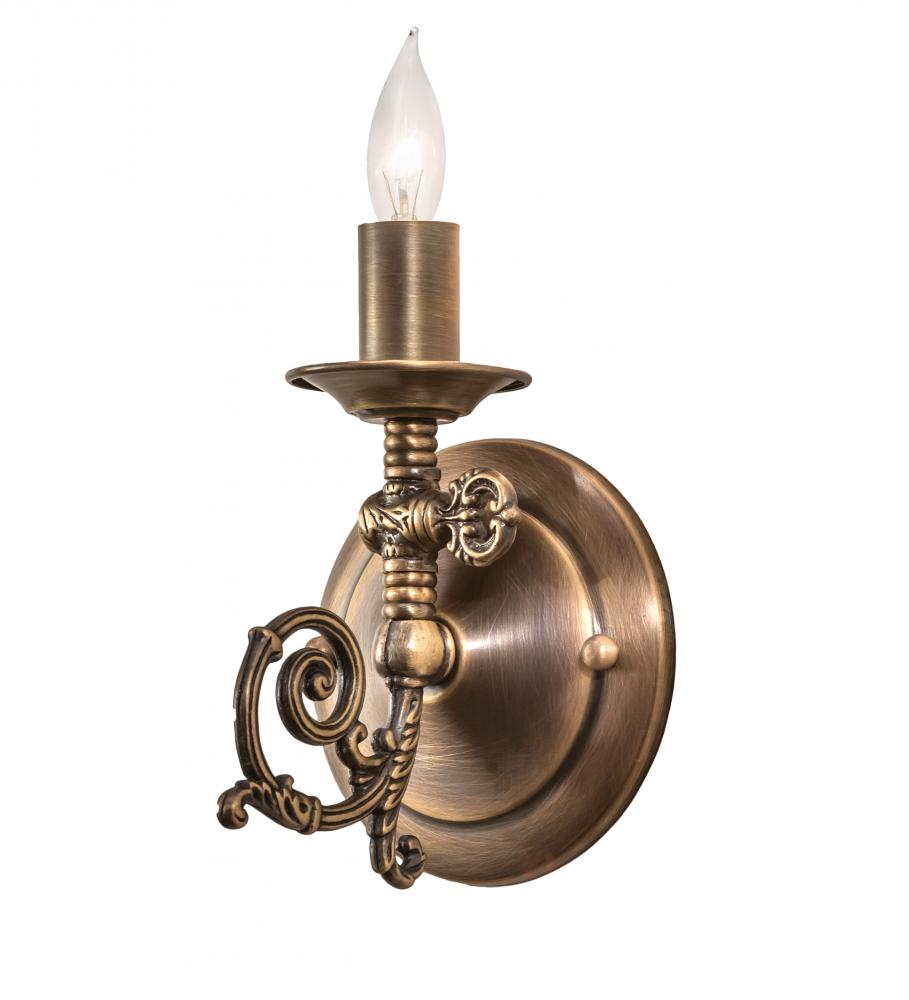 4.5&#34; Wide Gas Reproduction Wall Sconce